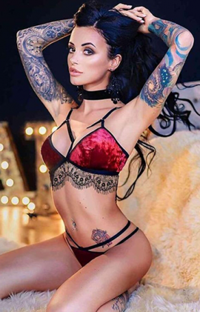 Merry See Bordo Kadife Sütyen Takım